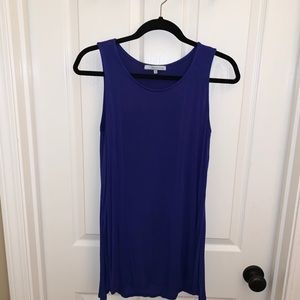 Royal blue tunic